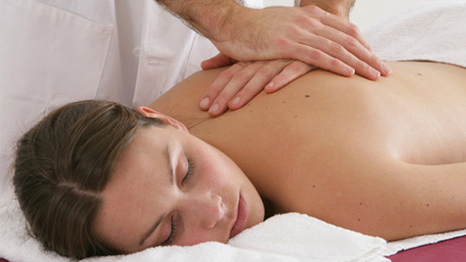 massage à dos–femme